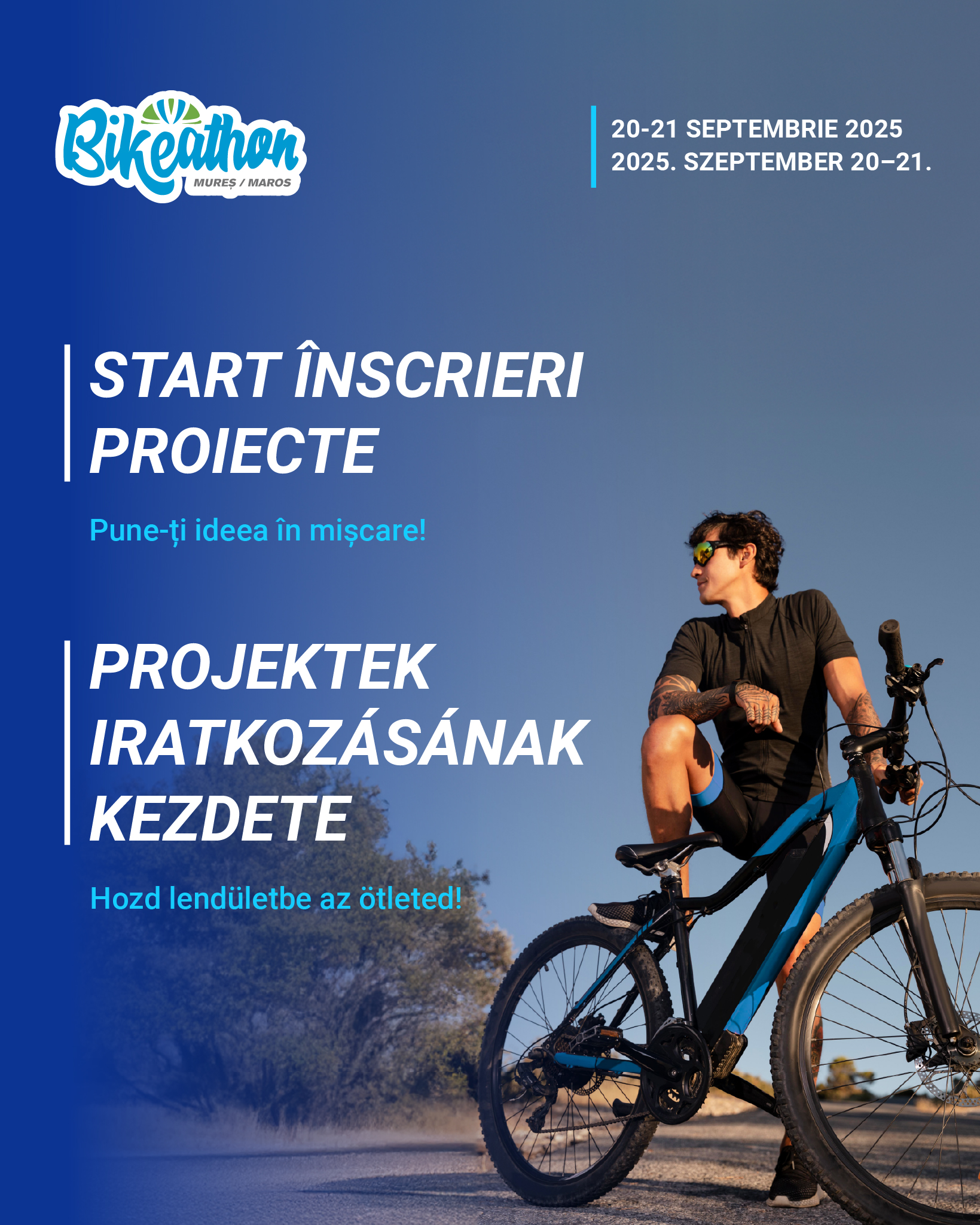 Înscrie-ți proiectul la Bikeathon 2025! 🚴‍♂️